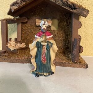 Vintage Nativity Replacement Piece Wiseman